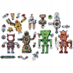 CzuCzu Puzzle kreatywne Roboty